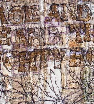Cosmas bookwrap detail
